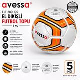 Avessa Elt-280-105 El Dikişli Futbol Topu No5 Sarı