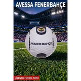 Avessa Fenerbahçe Lisanslı Futbol Topu – FB-5104 Club - No:5 - 430 gr - Dayanıklı Pu Deri - Sarı - Lacivert