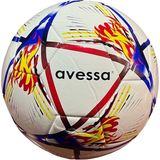 Avessa FT-150 3 Astar Makina Dikişli Futbol Topu 338 gr No.5 Halı Saha Maç Topu - Renkli