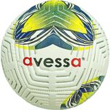Avessa FT-300 Futbol Topu No.5 Sarı Mavi Desenli 425 gr - Beyaz