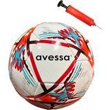 Avessa FT150-100KB Futbol Topu Kırmızı Beyaz 3 Astar - Kırmızı - Beyaz