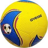 Avessa Ftk-5 Dikişsiz Kauçuk Futbol Topu 382 gr No5 Maç Topu Saha Topu - Sarı