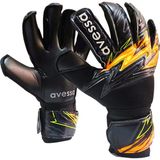 Avessa GK-300 Profesyonel Kaleci Eldiveni - Alman Latex – %40 Yüksek Latex Oranı – Üst Düzey Tutuş - Sarı - Siyah - 6