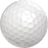 Avessa Golf-W Golf Topu – Profesyonel Vuruş Konforu ve Dayanıklılık - Aerodinamik Yüzey - Mükemmel Denge - Beyaz