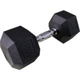Avessa Hex 15 kg Siyah Olimpik Dambıl Standart Beden Ağırlık ile Dayanıklı Tasarım