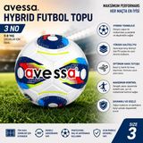 Avessa HFT-330 Hybrid Futbol Topu No3 - Çok Renkli