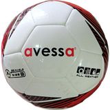 Avessa Hybrid Futbol Topu Kırmızı Siyah No 5 HFT-3000-100 - Beyaz - Kırmızı