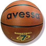 Avessa Kauçuk Basketbol Topu, 7 No, Yetişkin, 530 Gr, Turuncu, BRC-7T