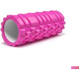 Avessa Kısa Foam Roller Masaj Köpüğü Köpük Rulo Yuvarlama Köpüğü Egzersiz Aleti 33 cm - Pembe