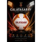 Avessa Lisanslı GS-7002 Galatasaray Futbol Topu Liners - Kaliteli Pu Deri Yüzey - 4 Katmanlı Güçlendirilmiş Astar - Sarı - Kırmızı