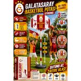 AVESSA Lisanslı GS-7025 Galatasaray Basketbol Potası Strong - 3 Boyda Farklı Kullanım - Dayanıklı ve Güçlü