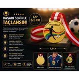 Avessa Mad-Fut-1 Futbol Figürlü Madalya 6.5 Cm
