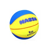 Avessa Mazsa Eva Foam Kids Basketbol Topu No5, Tek Ebat, Krl-Bb-Krf05000, Sarı-Mavi