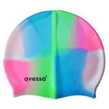 Avessa MC105 Pembe-Yeşil Gökkuşağı Silikon Bone