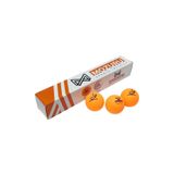 Avessa Mozuru Mzr006-Org Ittf Onaylı Pinpon Topu 6'Lı, Tek Ebat, Krl-Mzr006-Org, Turuncu