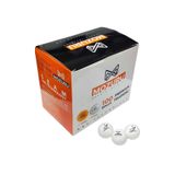 Avessa Mozuru Mzr100-Wht Ittf Onaylı Pinpon Topu 100'Lü, Tek Ebat, Krl-Mzr100-Wht, Beyaz