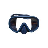AVESSA Ms-60 Tempered Cam Yüzücü Maskesi, Lacivert, Unisex