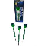 Avessa Ok-200 Profesyonel Celik 21Gr Dart Oku Yesil 3Lu