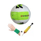 AVESSA Orijinal Futbol Topu Pompa Hediyeli Sert Zemin Halı Saha Futbol Topu No:5 Pompa + Bileklik
