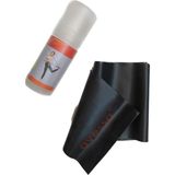 Avessa Pb-35 Pvc Tüpte Lateks Hafif Direnç Pilates Bandı Egzersiz Direnç Lastiği Sarı 1 Adet - Siyah