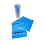 Avessa Pilates Bandi Mavi Orta Direnç Tüp 1500X15X0,55 Mm
