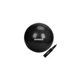 Avessa Pilates Topu 55 Cm Pompalı, Tek Ebat, Avs-Plt55-Pompalı, Siyah