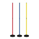 Avessa Scucs 1152 Kauçuk Tabanlı Slalom Çubuğu, Tek Ebat, Krl-1152-3Lü, Çok Renkli