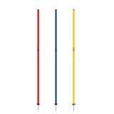Avessa Scucs 1167 Çivili Slalom Çubuğu 160 Cm 3Lü, Tek Ebat, Krl-1167-3Lü, Çok Renkli