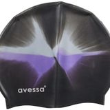 Avessa Silikon Bone, Kaymaz, Su Geçirmez, Deniz ve Havuz için Uygun, Unisex, Siyah-Mor-Gri, Mc-805