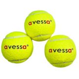 Avessa Tenis Topu, 3'Lü Paket, Hobi ve Amatör Kullanım, Sarı, TT-100