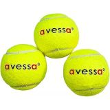 Avessa Tenis Topu, 3'lü Paket, Hoby ve Amatör Kullanım, Sarı, TT-100