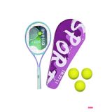 AVESSA TR-27 Tenis Raket Set Her Yaş İçin Uygun Mor 260 gr + 3 Tenis Topu