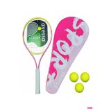 AVESSA TR-27 Tenis Raket Set Her Yaş İçin Uygun Pembe 260 gr + 3 Tenis Topu