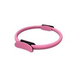 Avessa Tutmalı Pilates Çemberi Sünger Tutamaçlı Unisex Pilates Çemberi - 38 cm - Pembe