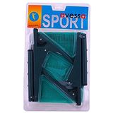 Avessa Unisex 9819G Masa Tenisi File Demir Seti Mandallı 9819G, Gri, M,