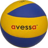 Avessa VLB-3000 Official Voleybol Topu Soft Yapıştırma 3 Astar 285 gr - No: 5 - Beyaz - Mavi - Sarı