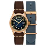 Avı-8 Flyboy Eagle Squadron Automatic Bronze 85Th Limited Edition Av-4145-02 Otomatik Erkek Kol Saati