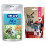 Avida 12Li Lamb Sticks, New Story B-Fillets Sigir Etli Serit Kopek Odulu 80Gr