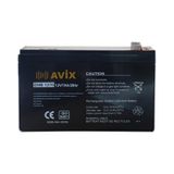 Avıx 12V 7Ah- Bakimsiz Kuru Aku 2023 Uretim 12 Volt 7 Amper Aku