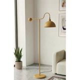 Avizade Arvena Eskitme Metal Premium Tasarım Hareketli Başlıklı Şapkalı Ayaklı Lambader E27 Duy Uyumlu Modern Minimalist Dekoratif Zemin Lambası Salon Oturma Odası Köşe Okuma Lambası