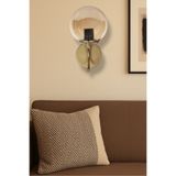 avizade MERLA Tekli Cam Küre Dekoratif Pilli Aplik - Minimalist Duvar Lambası - Modern Duvar Aydınlatma