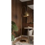 avizade TERRA Eskitme Metal Ayaklı Lambader | Vintage & Modern Şapkalı Lambader | Salon & Oturma Odası