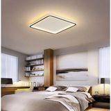 AVİZE 40*40CM Içe ve Dışa Işık LED Avize Plafonyer - Beyaz