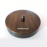 Avize, Abajur Için Yuvarlak Eskitme Metal Rozans 15 Cm
