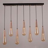 Avize Çarşısı Edison BS.7337-53-117 - Gold - Siyah