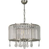 Avize Çarşısı Roni Mat Krom Renkli, Kristal Taşlı, Sarkıt Avize, BS.7433-50-45 - Matkrom