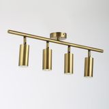 Avize Çarşısı Spot Light Trendy 4 Lü Eskitme Spot Oynar Başlıklı Plafonyer Avize BS.2954-52-14