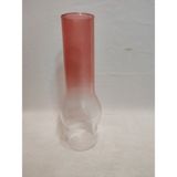 Avize Lamba Camı Şeffaf - Gül Kurusu Renkli (Alt Çap:7.00cm-h:25.00cm) - Gülkurusu