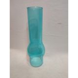 Avize Lamba Camı. Turkuaz Mavi Renkli. (Alt Çap: 7.00cm-h:25.00cm)