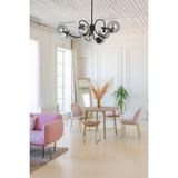 Avize Pazarı Maral 6 Lı Modern Avize Antrasit - Çok Renkli